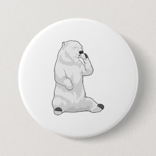 Badge Rond 7,6 Cm Coupe Polar