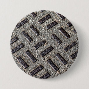 Badge Rond 7,6 Cm Couverture de trou