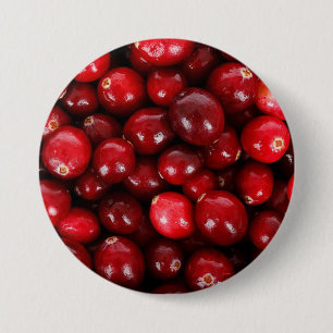 Badge Rond 7,6 Cm Cranberry