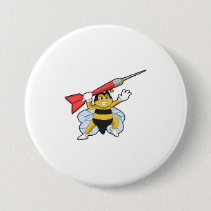 Badge Rond 7,6 Cm Darts et darts