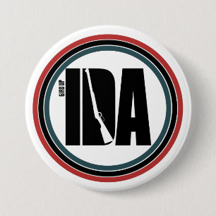 Badge Rond 7,6 Cm Défense de la fille   IDA