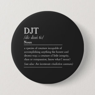 Badge Rond 7,6 Cm Définition alternative DJT