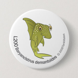 Badge Rond 7,6 Cm Demantoides de TM-04-L200 Baryancistrus