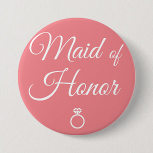 Badge Rond 7,6 Cm Domestique d'anneau d'honneur