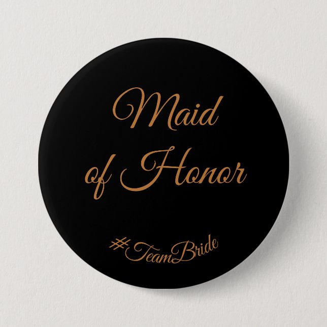 Badge Rond 7,6 Cm Domestique de PIn de bouton d'honneur (Devant)