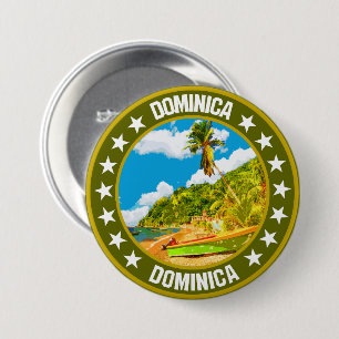 Badge Rond 7,6 Cm Dominique