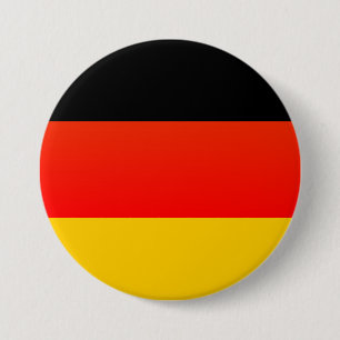 Badge Rond 7,6 Cm Drapeau allemand ou Deutsche Flagge