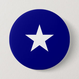 Badge Rond 7,6 Cm Drapeau bleu Bonnie