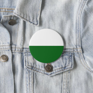 Badge Rond 7,6 Cm Drapeau de Saxe (État allemand)