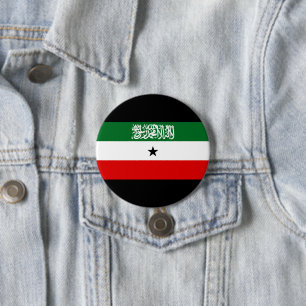 Badge Rond 7,6 Cm Drapeau du Somaliland