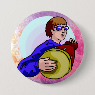Badge Rond 7,6 Cm Drumer boy