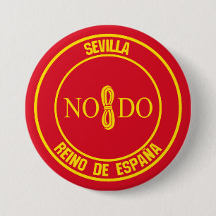Badge Rond 7,6 Cm Emblème rond de Séville