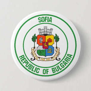 Badge Rond 7,6 Cm Emblème rond de Sofia