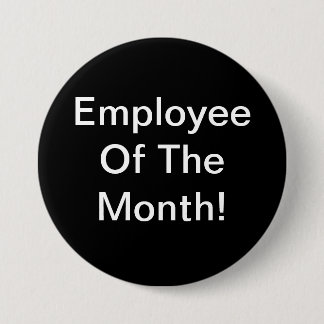 Badge Rond 7,6 Cm Employé du mois