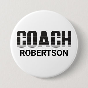 Badge Rond 7,6 Cm Entraîneur