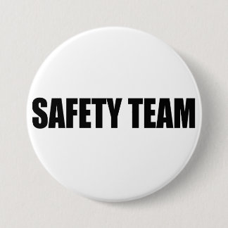BADGE ROND 7,6 CM ÉQUIPE AWARNESS DE SÉCURITÉ
