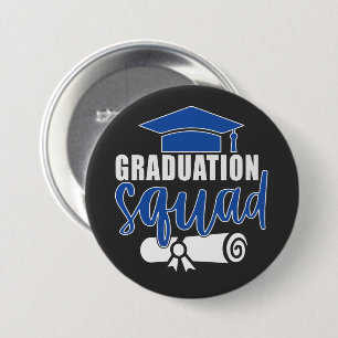 Badge Rond 7,6 Cm Équipe des diplômés 2023