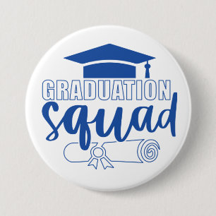 Badge Rond 7,6 Cm Équipe des diplômés 2023