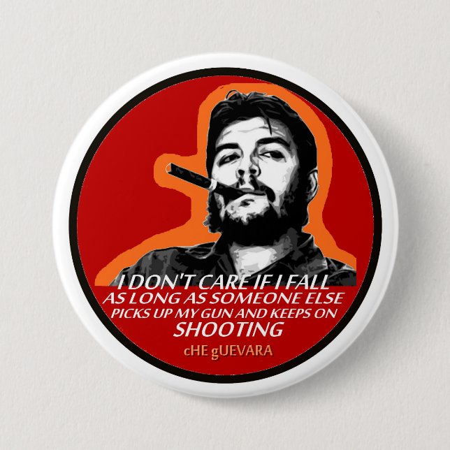 Badge Rond 7,6 Cm Ernesto "Che" Guevara (Devant)