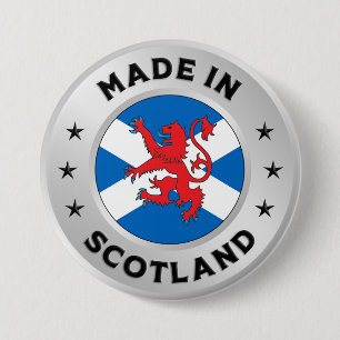 Badge Rond 7,6 Cm Fabriqué En Écosse