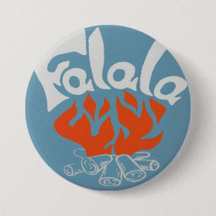 Badge Rond 7,6 Cm FaLaLa