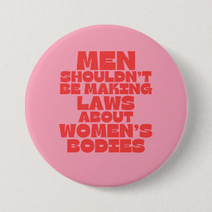 Badge Rond 7,6 Cm féministe "pro-choix"