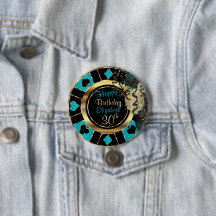 Fête d'anniversaire de Las Vegas - Turquoise