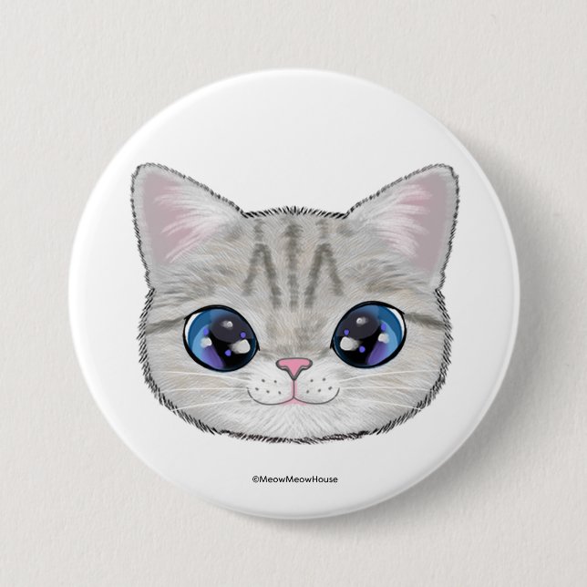 Badge Rond 7,6 Cm Fête du thé de Marie (Devant)