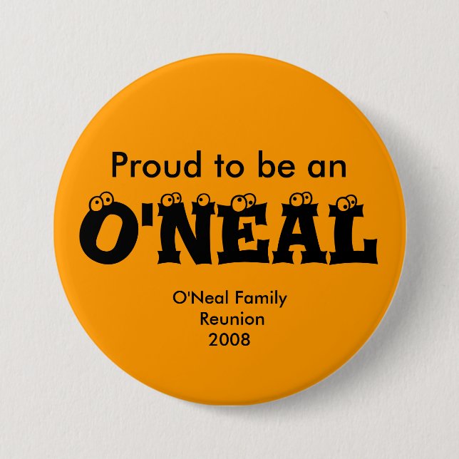 Badge Rond 7,6 Cm Fier d'être un bouton d'O'NEAL (Devant)
