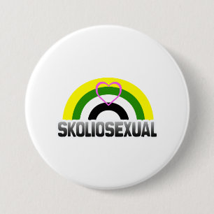 Badge Rond 7,6 Cm Fierté skoliosexuelle