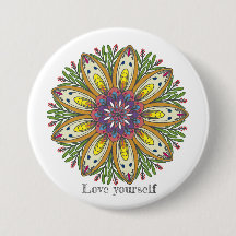 Fleurs de mandala aimez-vous