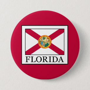 Badge Rond 7,6 Cm Floride