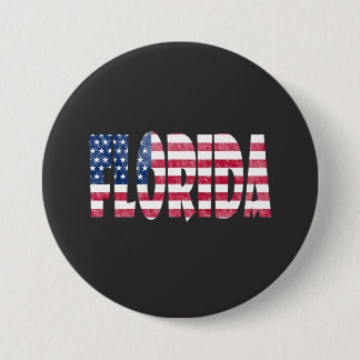 Badge Rond 7,6 Cm Floride