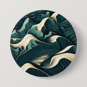 Badge Rond 7,6 Cm Flowing harmony