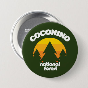 Badge Rond 7,6 Cm Forêt nationale de Coconino