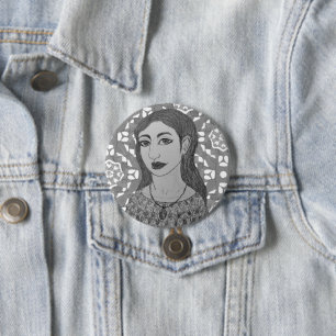 Badge Rond 7,6 Cm Galena