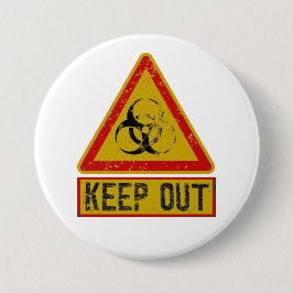Badge Rond 7,6 Cm Garder dehors