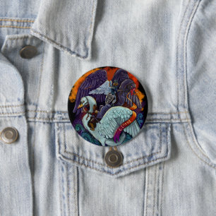 Badge Rond 7,6 Cm Gemini~zodiac