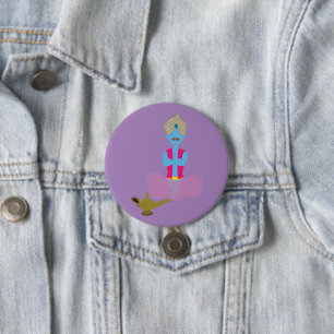 Badge Rond 7,6 Cm Génie
