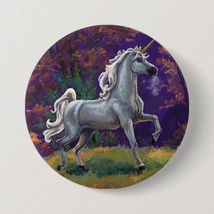 Badge Rond 7,6 Cm Glade Unicorn