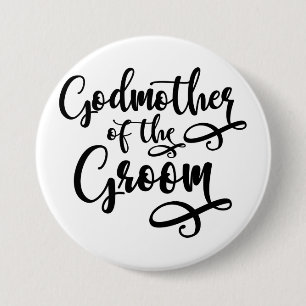 Badge Rond 7,6 Cm Godmère de la chambre