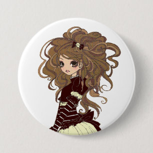 Badge Rond 7,6 Cm Goupille de chocolat