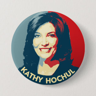 BADGE ROND 7,6 CM GOVERNOR KATHY HOCHUL
