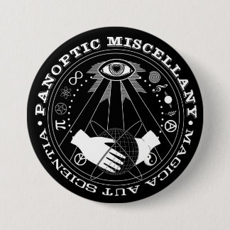 Badge Rond 7,6 Cm Grand bouton de mélange Panoptic