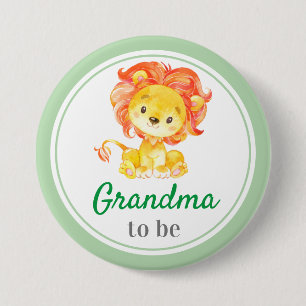 Badge Rond 7,6 Cm Grand-mère pour être nouveau grand-mère Baby showe