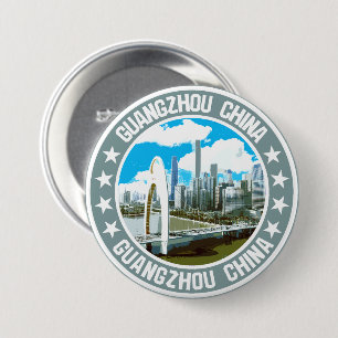 Badge Rond 7,6 Cm Guangzhou