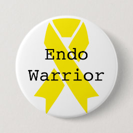 Badge Rond 7,6 Cm Guerrier Endo