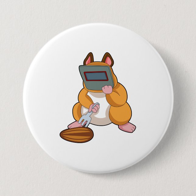 Badge Rond 7,6 Cm Hamster en souder.PNG (Devant)