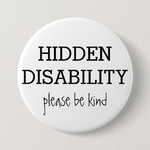 Badge Rond 7,6 Cm Handicap Personnalisé
