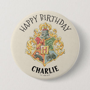 Badge Rond 7,6 Cm Harry Potter Premier anniversaire